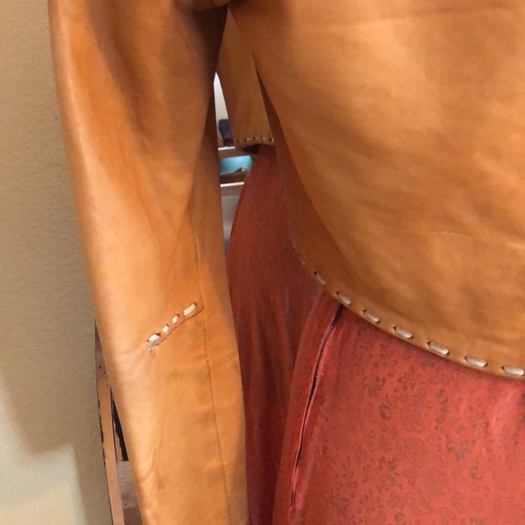 Vintage Hand Stitched Leather Jacket - Picture 6 of 7